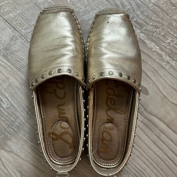 Women’s Sam Edelman Krista espadrilles size 7 in gold - Picture 1 of 7